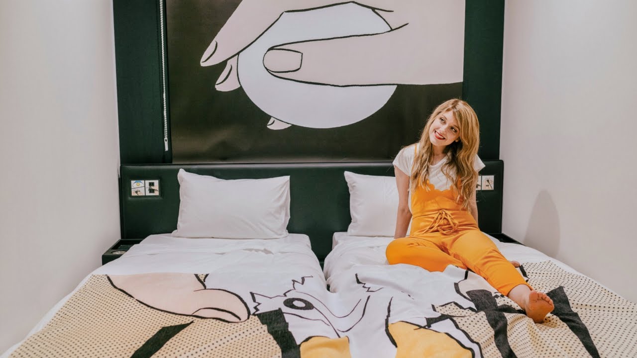 MANGA THEMED HOTEL TOUR // HOTEL TAVINOS Hamamatsucho - TOKYO, JAPAN