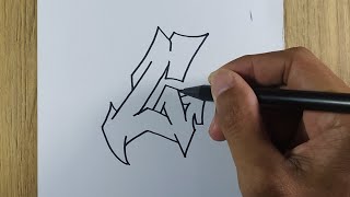 How To Draw Graffiti Lettering G