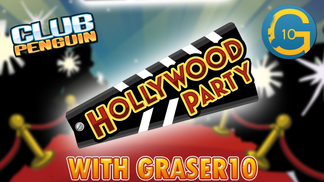 Club Penguin Hollywood Party 2013 YouTube
