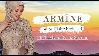 Armine Abiye Elbise Modelleri [2021 İlkbahar Yaz Koleksiyonu]-[Tesettür Abiye]
