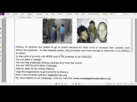 Unit 08 - Writing: An email to the UN  - Ticket 2 English 2 - بالدارجة