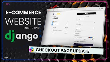 Checkout Page Update - E-commerce Website using Django | EP. 47