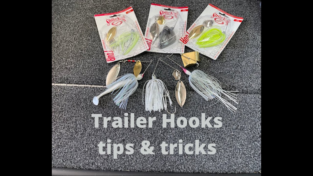 TRAILER HOOKS for Spinnerbaits / Buzzbaits Tips & Tricks #spinnerbait,  #buzzbait, #trailerhook 