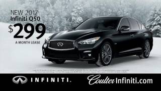 This year, star a new tradition with 2017 infiniti q50! lease for only
$299 month. shop now: bit.ly/2hwwuqt, offer expires 12/31/2016