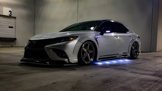 Toyota Camry XSESTEADY Yofer Fender Wide Body Kit bagged modded Gen8Kamuri - Cinematic Clip Car Film