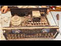 Old CALIFORNIA Amplifier Restoration // Restore Classic Brand Amplifier Of California Electronic