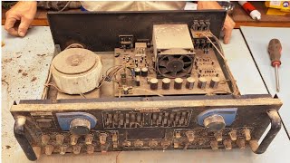 Old CALIFORNIA Amplifier Restoration // Restore Classic Brand Amplifier Of California Electronic