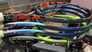 Surprise! Mistry stringer finally revealed! #tennis #badminton #machines @letsgetstringing