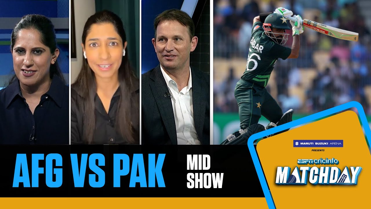Matchday LIVE: CWC23: Match 22 – Pakistan post 282/7 vs Afghanistan