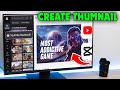 How to create youtube thumbnail with capcut?