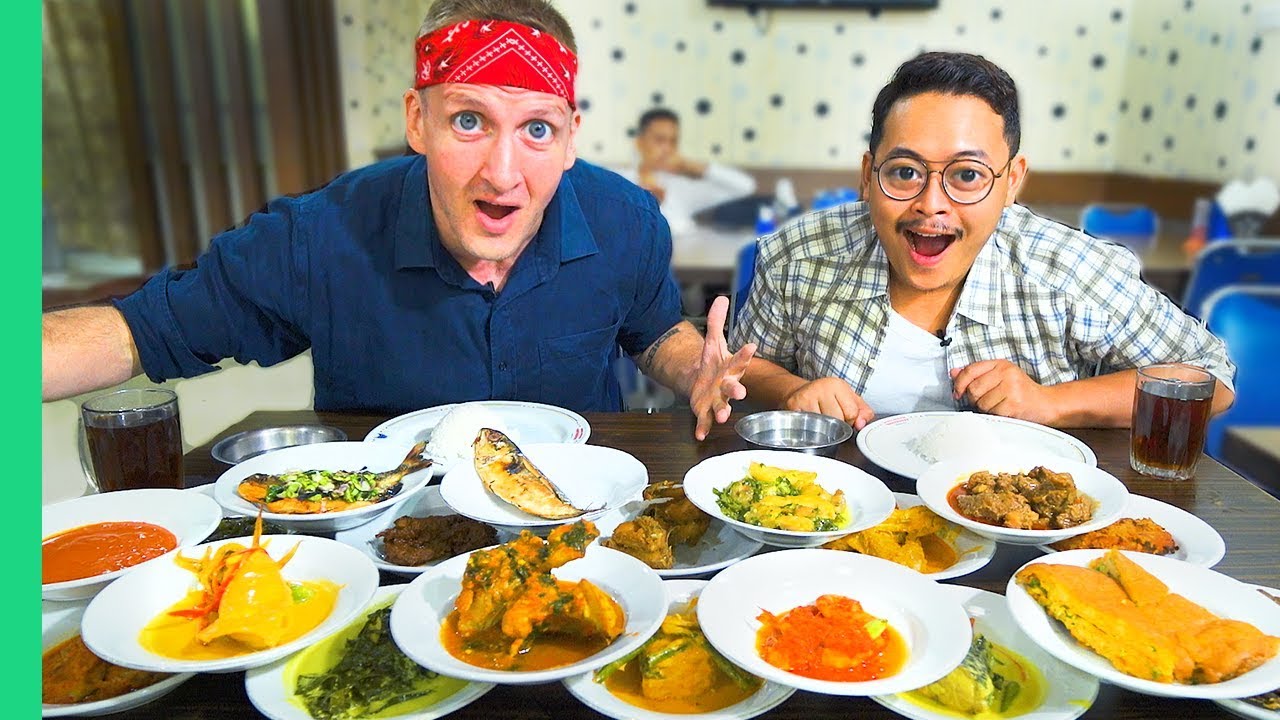 Traditional Jakarta Street Food You Must Try! Nasi Padang and Jakarta