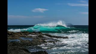 30 min RELAXING OCEAN WAVES | High Quality Sound | No Music | ASMR WAVES