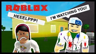 My Creepy Stalker Joined My Game Welcome To Bloxburg Roblox Youtube - hacking my stalkers roblox