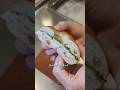 スタバトマトバジルクリームチーズベーグル
