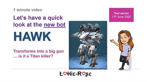 Hawk | Test Server | War Robots | WR