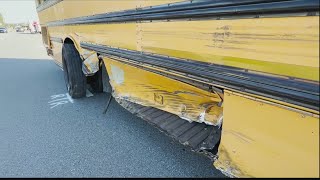 GSP: Wrong-way driver hits school bus head-on after sideswiping other school bus