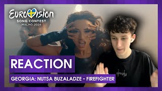 Eurovision 2024: Nutsa Buzaladze - Firefighter (Georgia 🇬🇪) REACTION