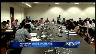 Minimum Wage Bill Pes In State Legislature