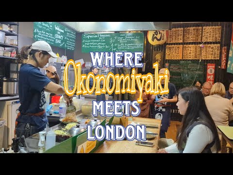 Am I in London? I thought I was in Osaka, Japan. OKAN South Bank, has authentic Okonomiyaki in town.