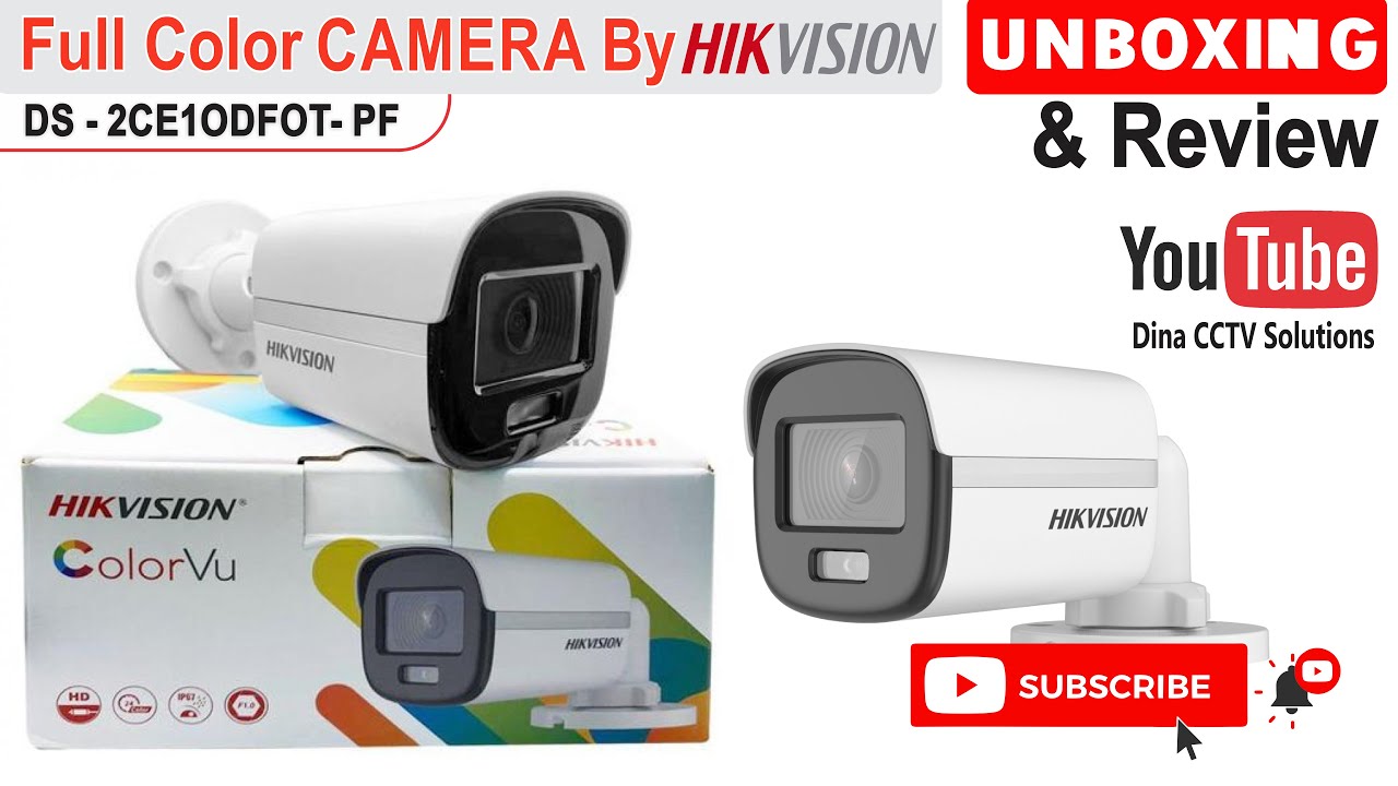 Hikvision 2MP Full Color Camera | DS-2CE10DFOT-PF | Newly Launched ...