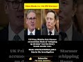 Elon Musk vs. UK PM Starmer