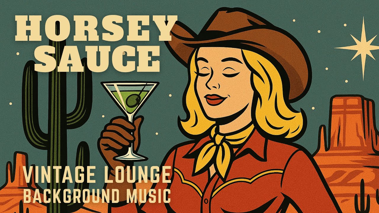 🐎 Horsey Sauce — Vintage Lounge & Cocktail Hour Background Music | Mid-Century Jazz for Relaxing