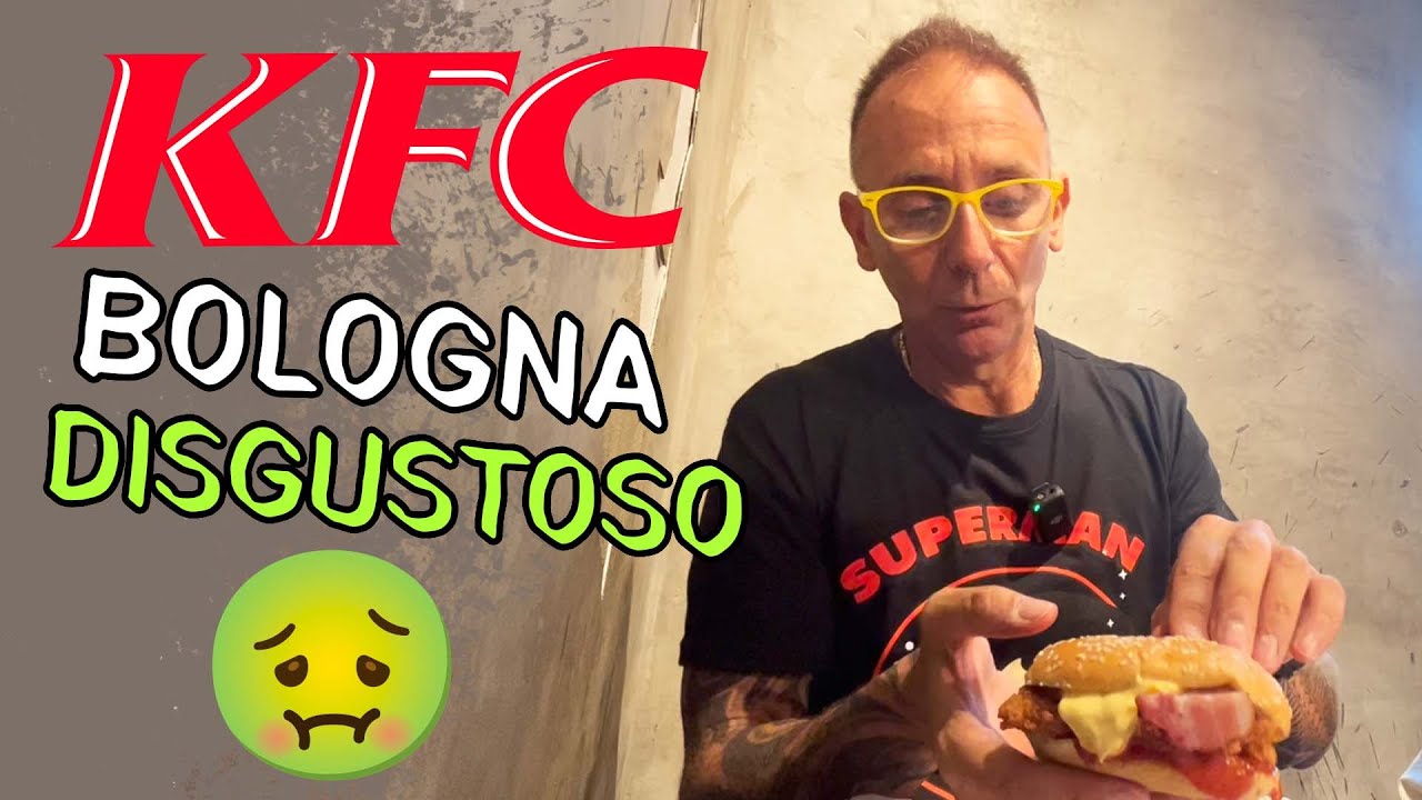 MANGIO AL KFC a BOLOGNA YouTube