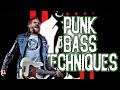 13 ESSENTIAL Punk Bass Techniques