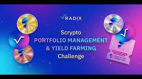 Scrypto Portfolio Management and Yield Farming Challenge
