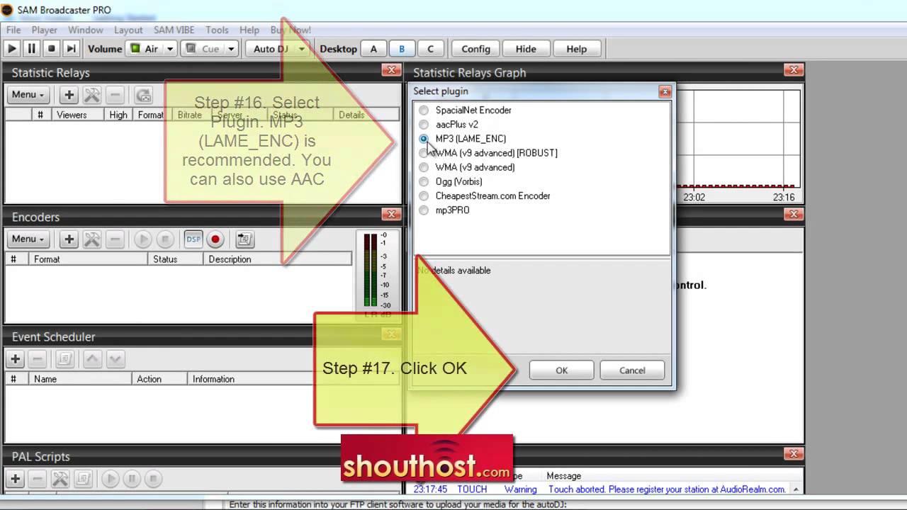 How to Create DJ Accounts in Centova Cast and Connect SAM Broadcaster to  SHOUTcast v2