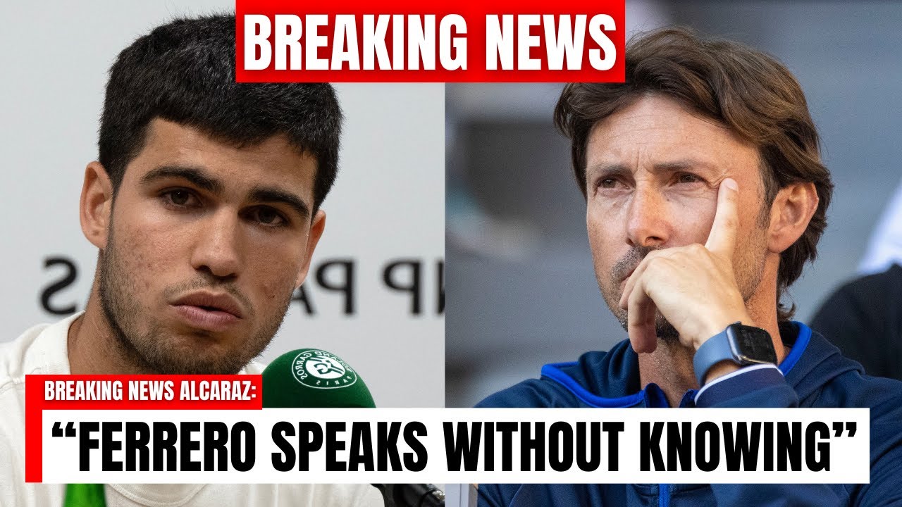 BREAKING: SHOCKING RESPONSE from ALCARAZ and HIS FATHER to JUAN CARLOS FERRERO