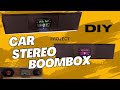 DIY Car Stereo BOOMBOX