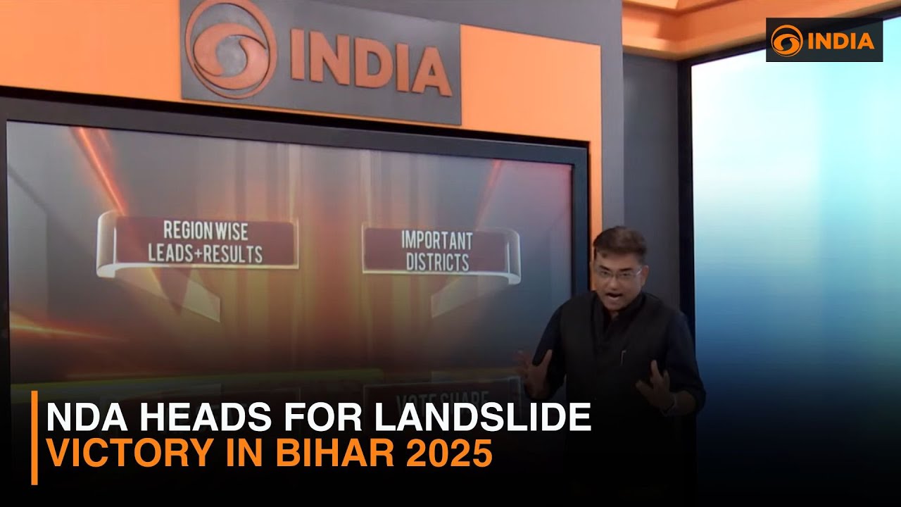NDA Heads for Landslide Victory in Bihar 2025