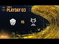 Dire Wolves vs Chiefs - South APAC League 2021 - Stage 3 - Playday #3