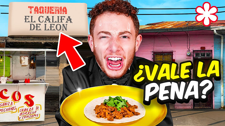 Comí En La UNICA TAQUERIA Con Estrella Michelin En El Mundo