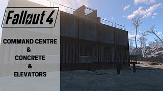 Fallout 4: Command Centre: Concrete and Elevators