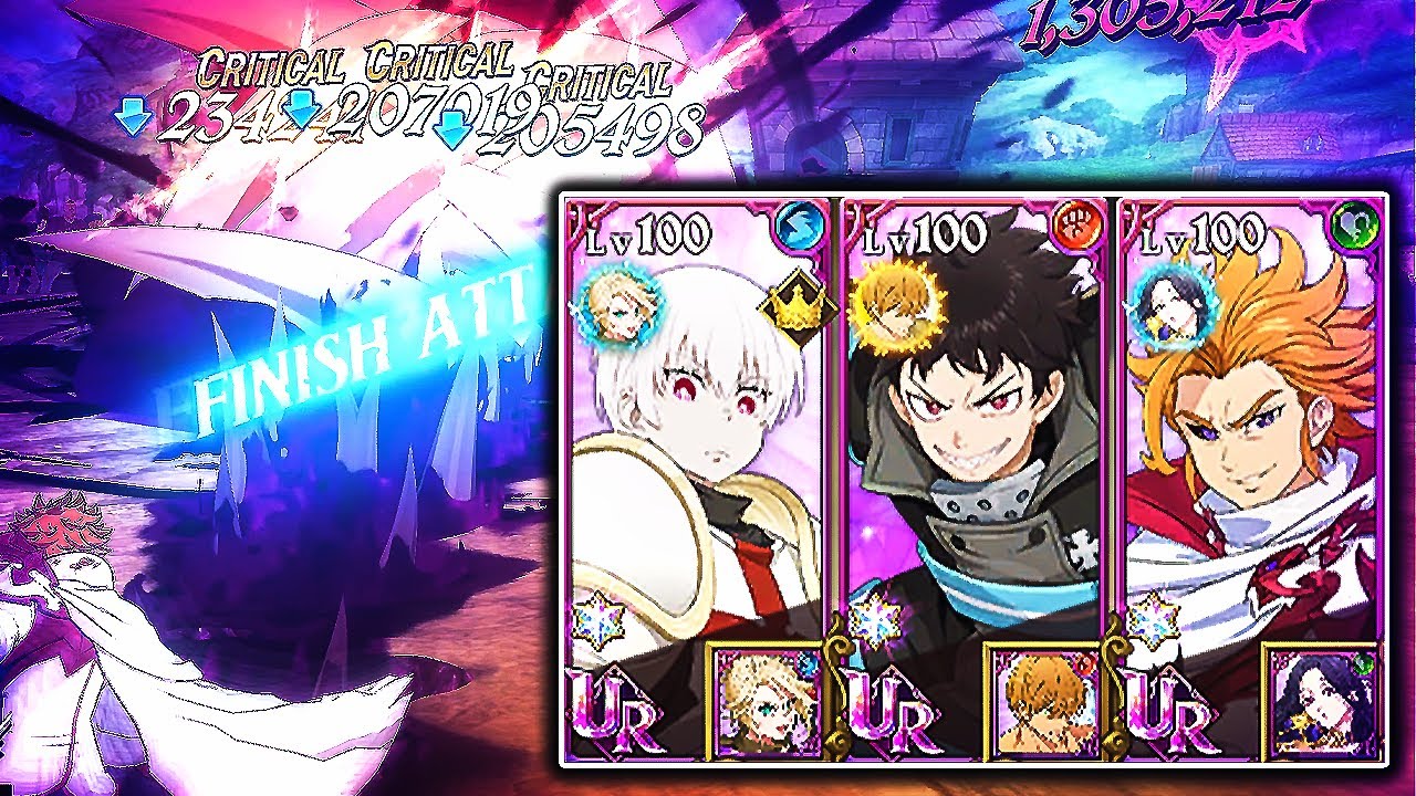 NEW FIRE FORCE TEAM CAN NOT SAVE CHAOS ARTHUR IN 7DS GRAND CROSS...