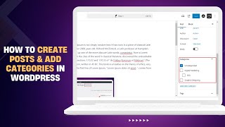 How to Create Posts & Add Categories in WordPress | Step-by-Step Guide #techbooster