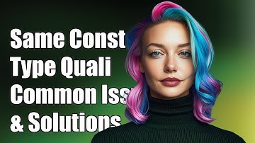 Understanding the Same Const Type Qualifier in C++: Common Issues & Solutions