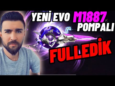 YENİ EVO M1887 POMPALIYI FULLEDİK / 4 KİŞİYE HEDİYE EDECEĞİM / FREE FIRE / Free fire