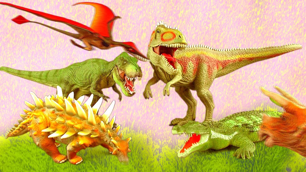 t rex ark Dinosaurs Dinosaur Tyrannosaurus T rex Giganotosaurus Deinosuchus Pterodactyl 공룡 ไดโนเสาร์ SuperFun