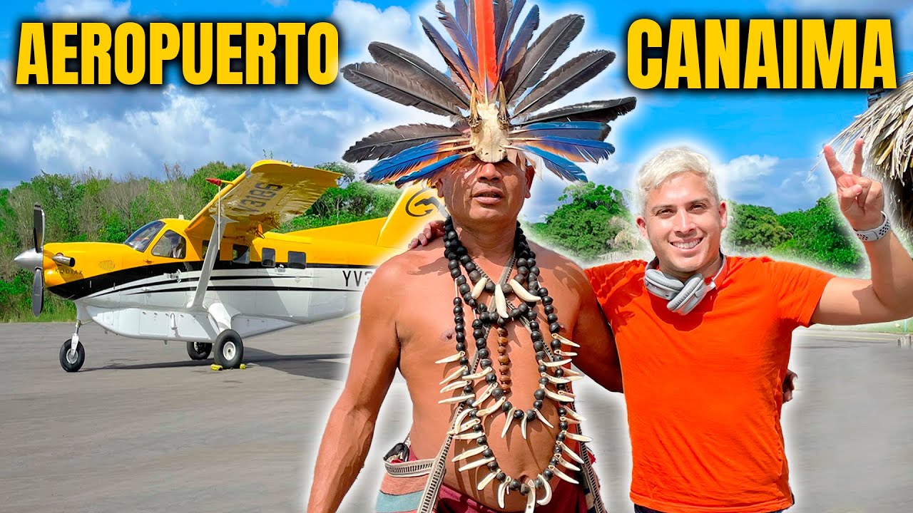 Tour del aeropuerto CANAIMA, Venezuela 🇻🇪 | Alex Tienda ✈️