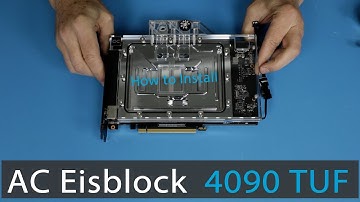 Installation of Alphacool Eisblock 4090 TUF Waterblock - Quick Guides #4