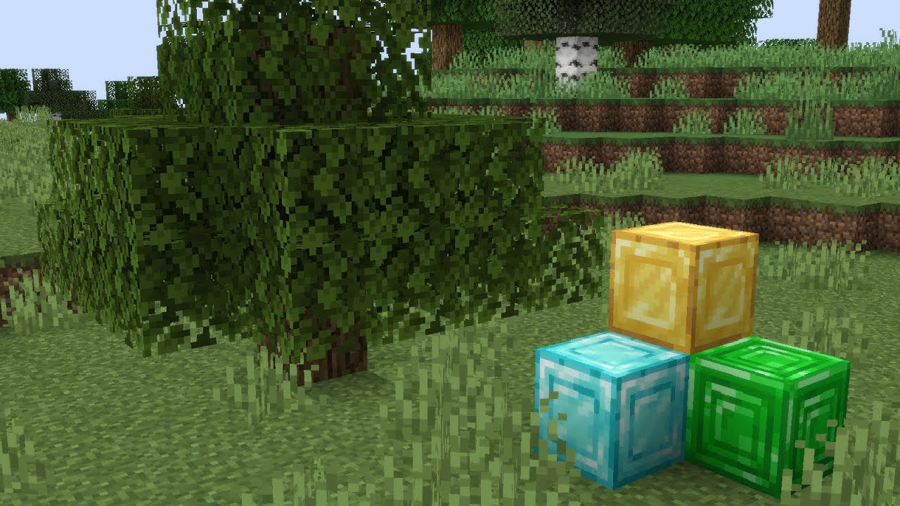 The New Textures In Minecraft 1 14 V3 Snapshot Youtube