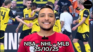 Free Nba Mlb Nhl Sports Picks Today October 25 - Free Picks Predictions