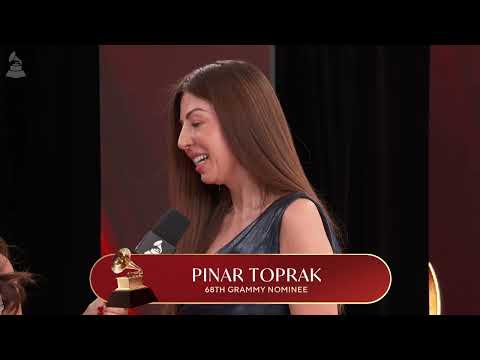 PINAR TOPRAK Red Carpet Interview | 2026 GRAMMYs