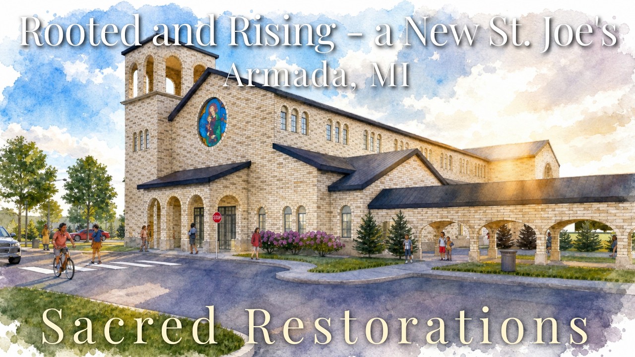 Rooted and Rising on SSPX Sacred Restorations Podcast St. Joseph's Church Armada