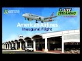 Ceremony for the Inaugural Flight of American Airlines from MIA to EIS
