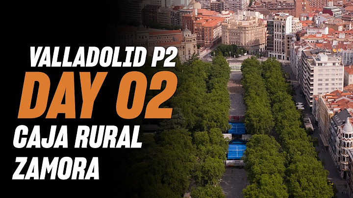(Replay) Oysho Valladolid Premier Padel P2: Caja Rural Zamora (🇪🇸) (June 24th)