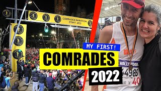 Comrades Ultra Marathon • Aug 2022 • The Ultimate Human Race • Down Run • Runner / Supporter VLOG